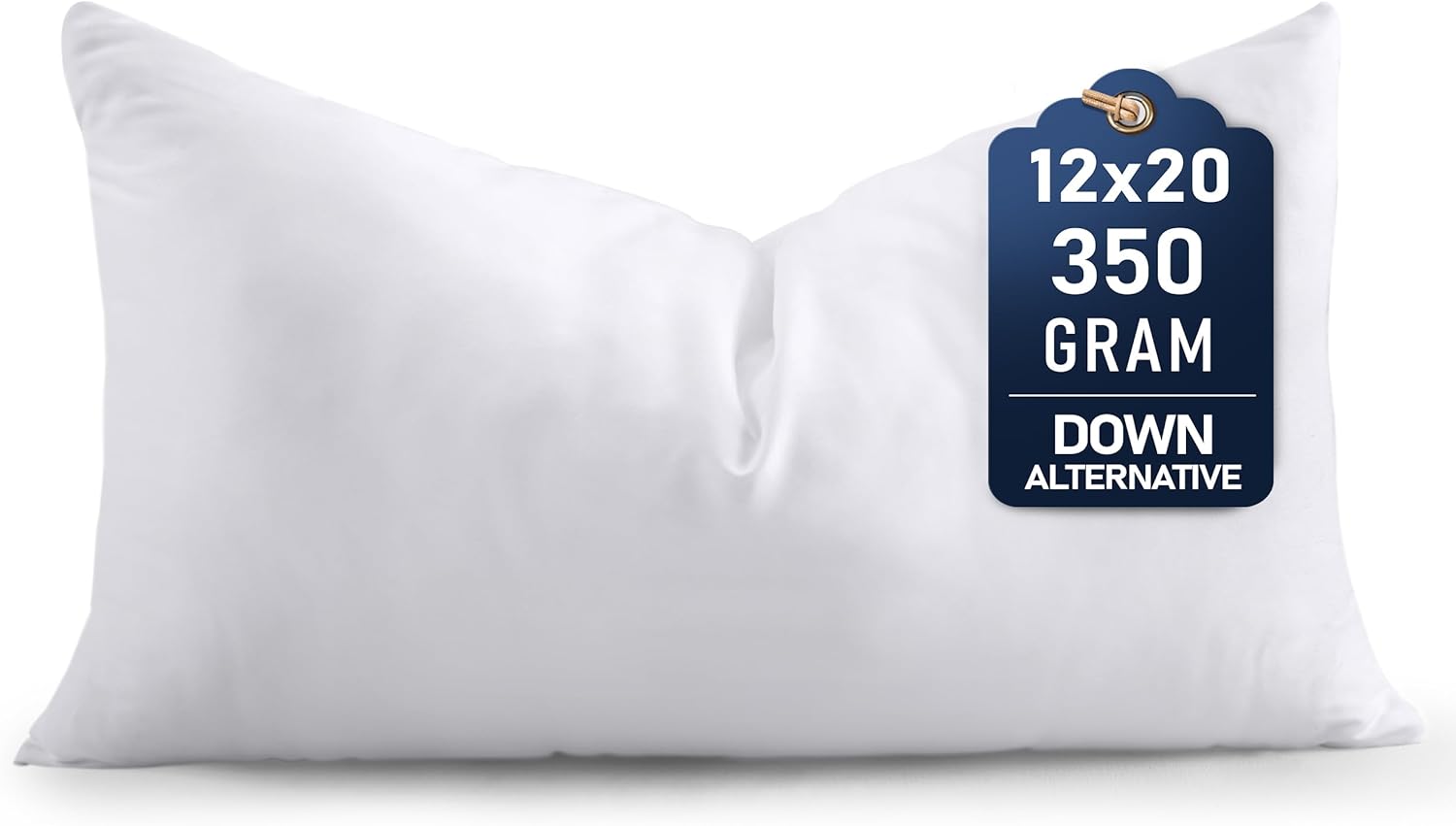 Utopia Bedding Throw Pillows (Set of 4, White) – 18 x 18 Inches Down Alternative Pillows for Bed, Sofa, and Couch - Fluffy Decorative Stuffer Pillow for Indoors & Outdoors