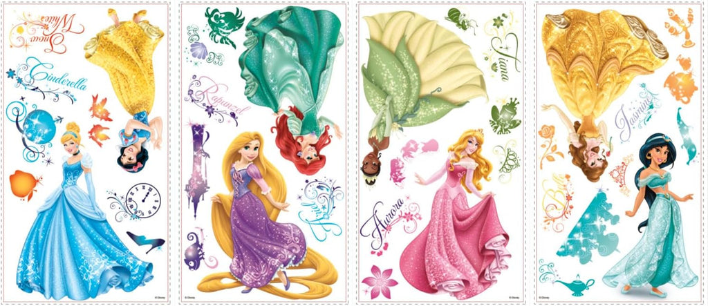 RoomMates Disney Princess Royal Debut Peel and Stick Wall Decals , RMK2199SCS
