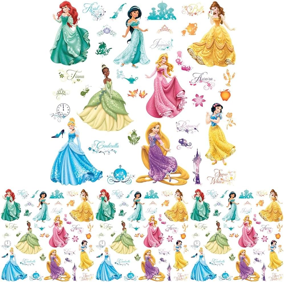 RoomMates Disney Princess Royal Debut Peel and Stick Wall Decals , RMK2199SCS