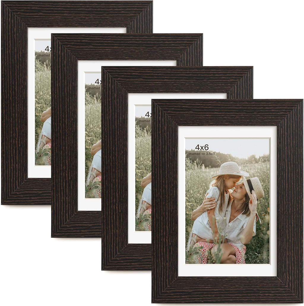 16x20 Picture Frame with Mat for 11x14 Set of 3, Natural Wood Grain 16x20 Frames for Wall Mounting (3 Pack, Natural)
